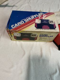Antique Card Shuffler