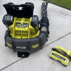 Ryobi 40V Lithium Backpack Blower