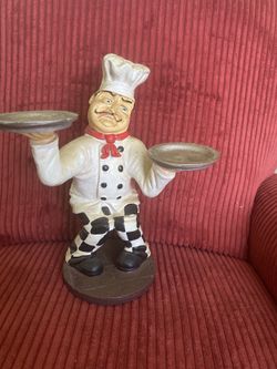 Chef Statue Decor