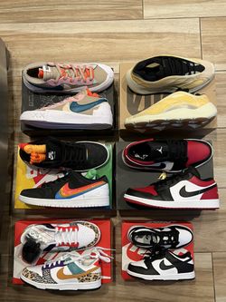 Nike dunk low jordon Yeezy Lot OBO