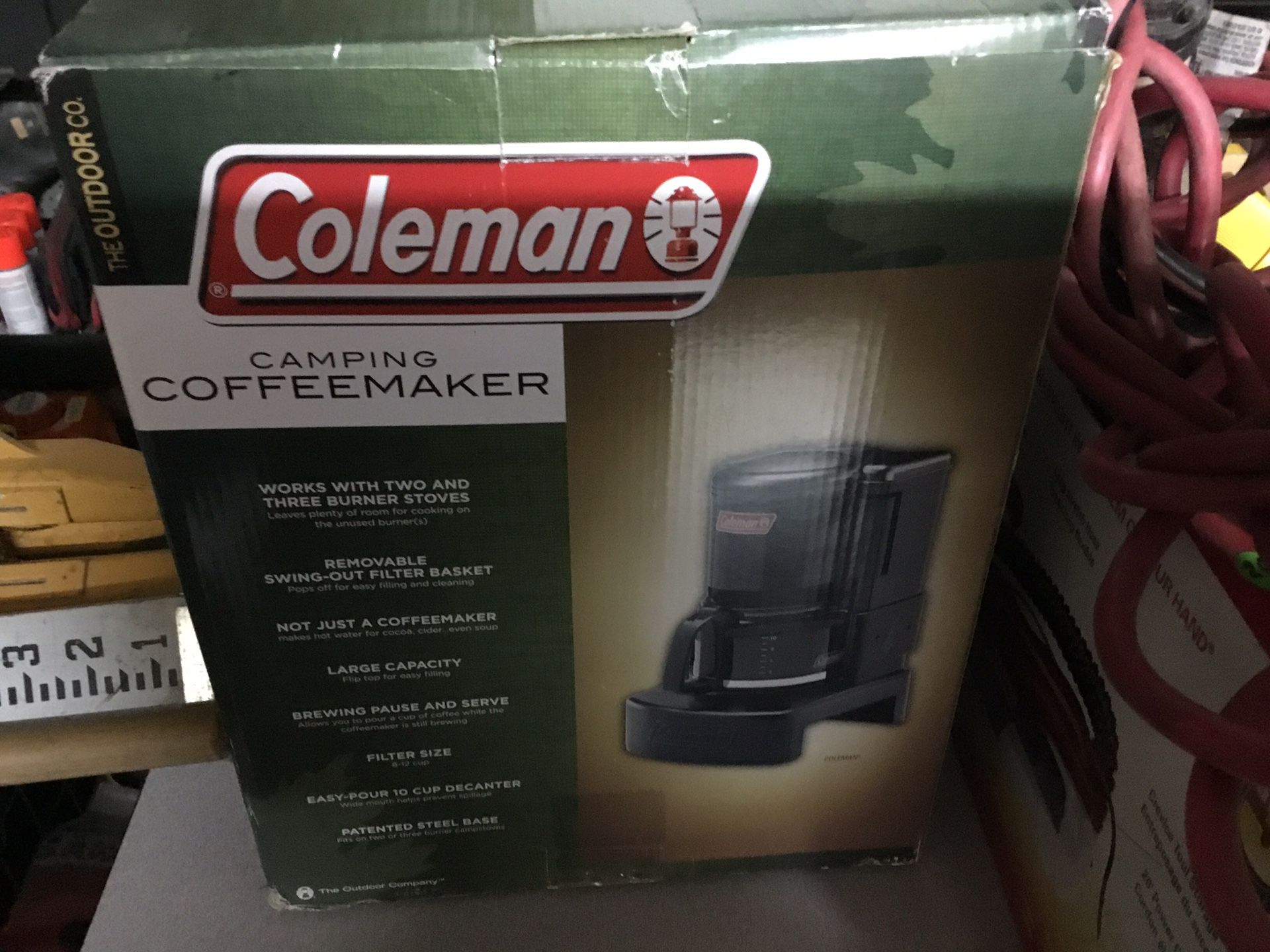 Camping coffee maker