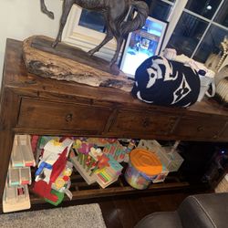 4 Drawer  Sofa/ Console Table 