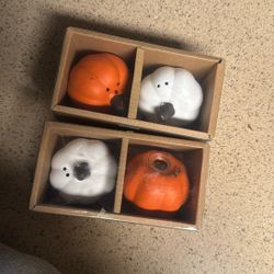 Pumpkin Salt And Pepper Shakers