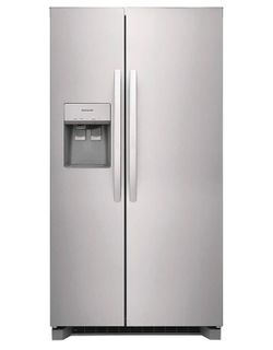 Frigidaire 22.3 Cu. Ft. Side-by-Side Refrigerator – Stainless Steel