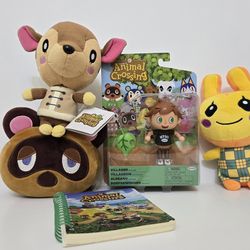 Animal Crossing Plush Lot