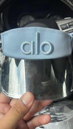 Al0 visor hat color:seashell blue, one size, unisex