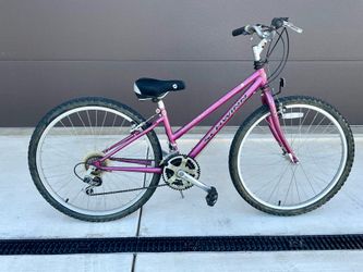 Mountain Bike Schwinn Frontier 13 inch Step-Through Frame 3X7 Speeds Purple