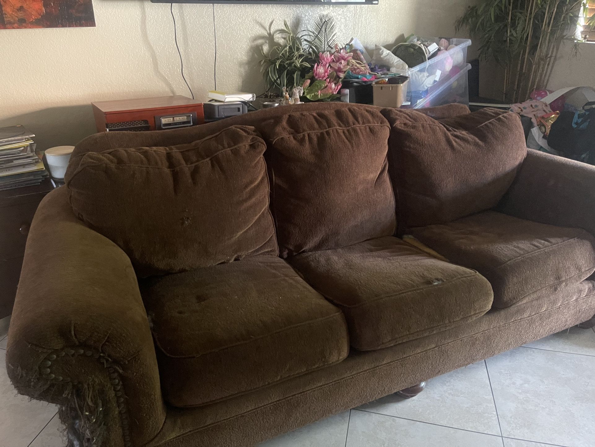 Brown Couch