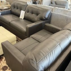 Leather Sofa & Leather Love Seat On Sale