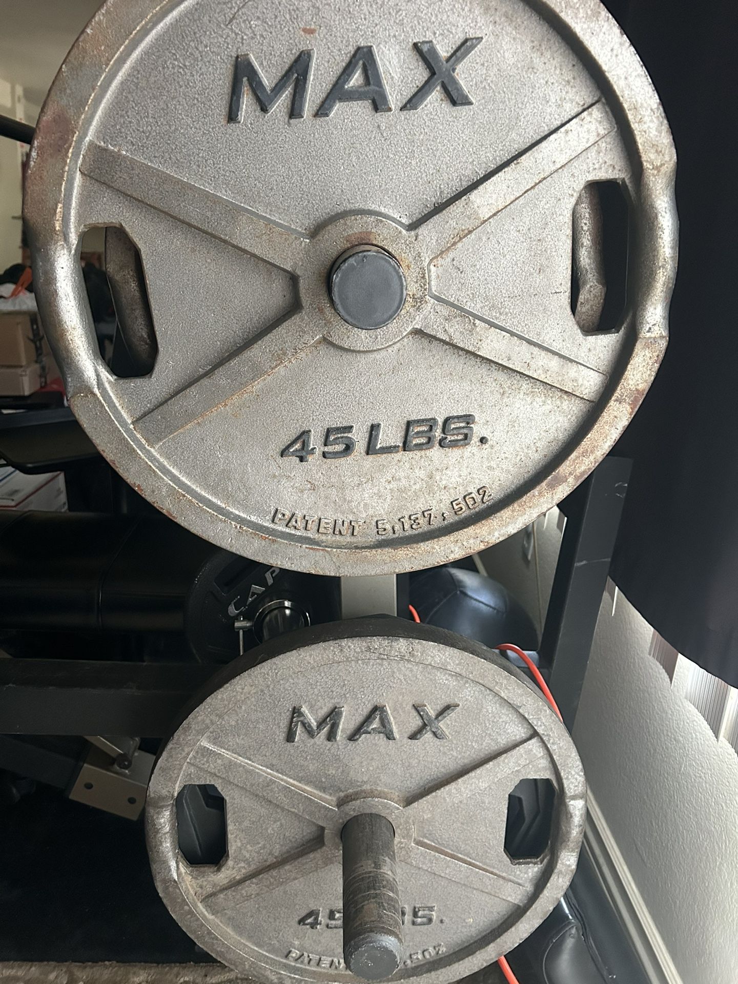 2x45 Max 45 Plates