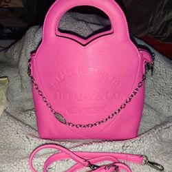 Pink Heart Tiff Purse
