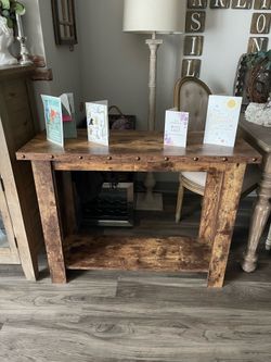 Rustic Sofa Table