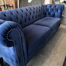 Blue Designer Couch
