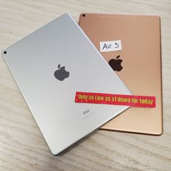 Apple iPad Air 3rd Gen - $1 DOWN TODAY, NO CREDIT NEEDED