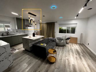 Modern LED Island Pendant Light – Like New