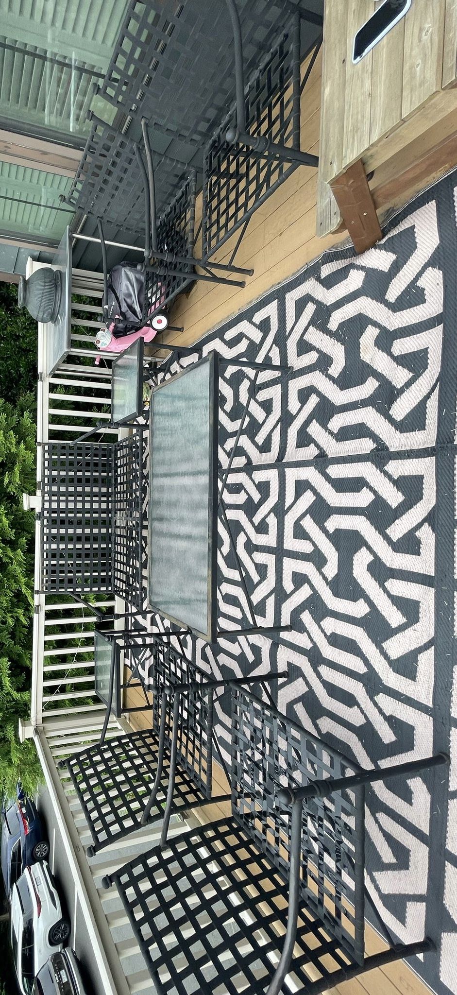 Wrought Iron patio, Deck , Outdoor Furniture Set