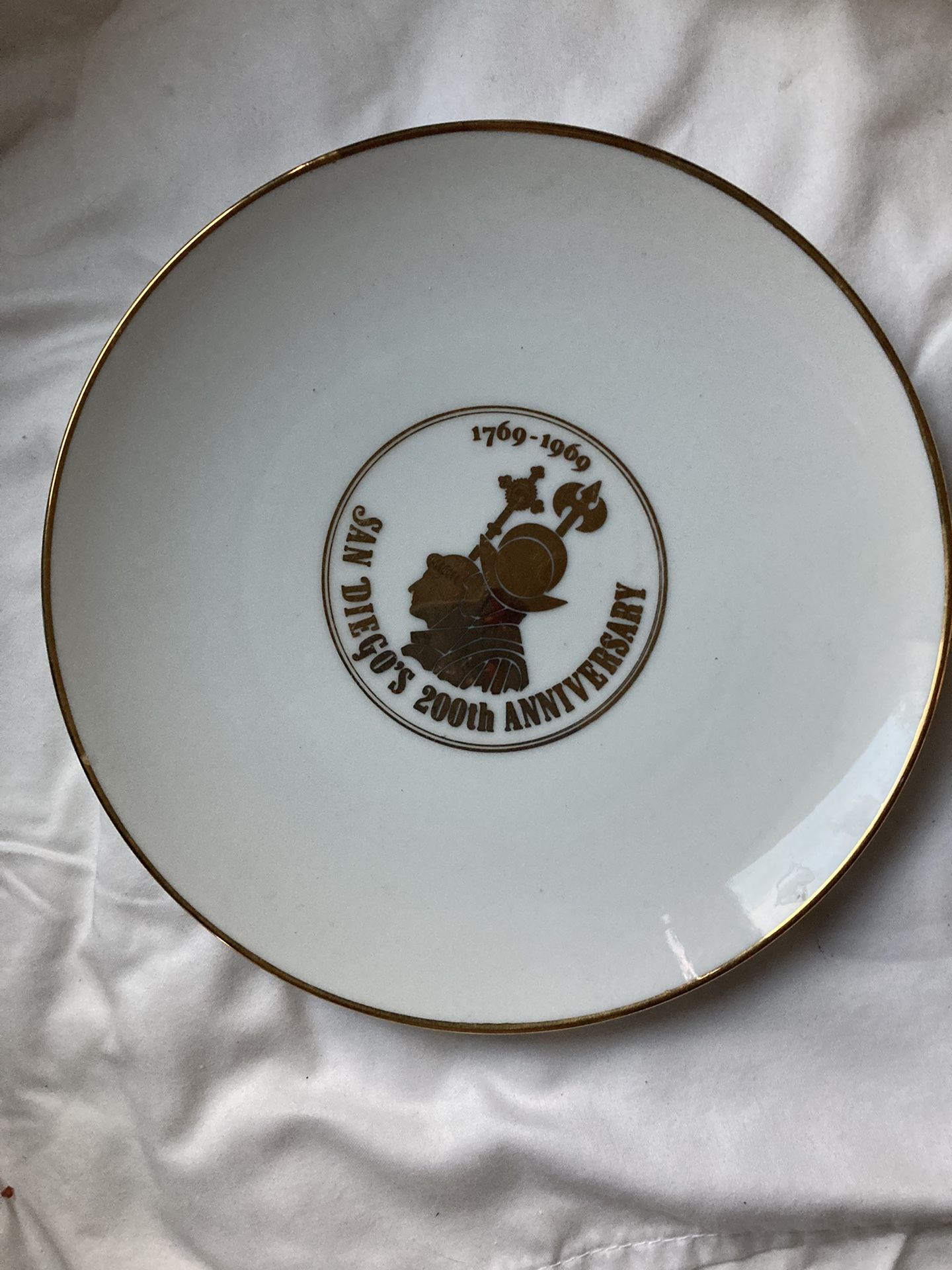 San Diego 200 Anniversary Collectors Plate 