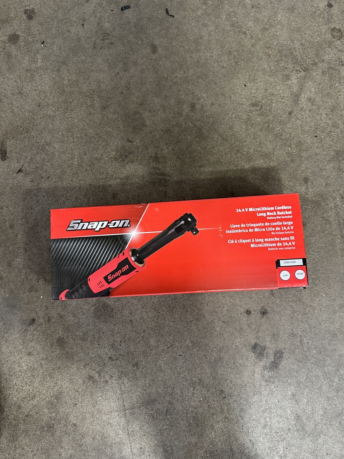 Electric Snap On Ratchet 3/8 (long Neck)