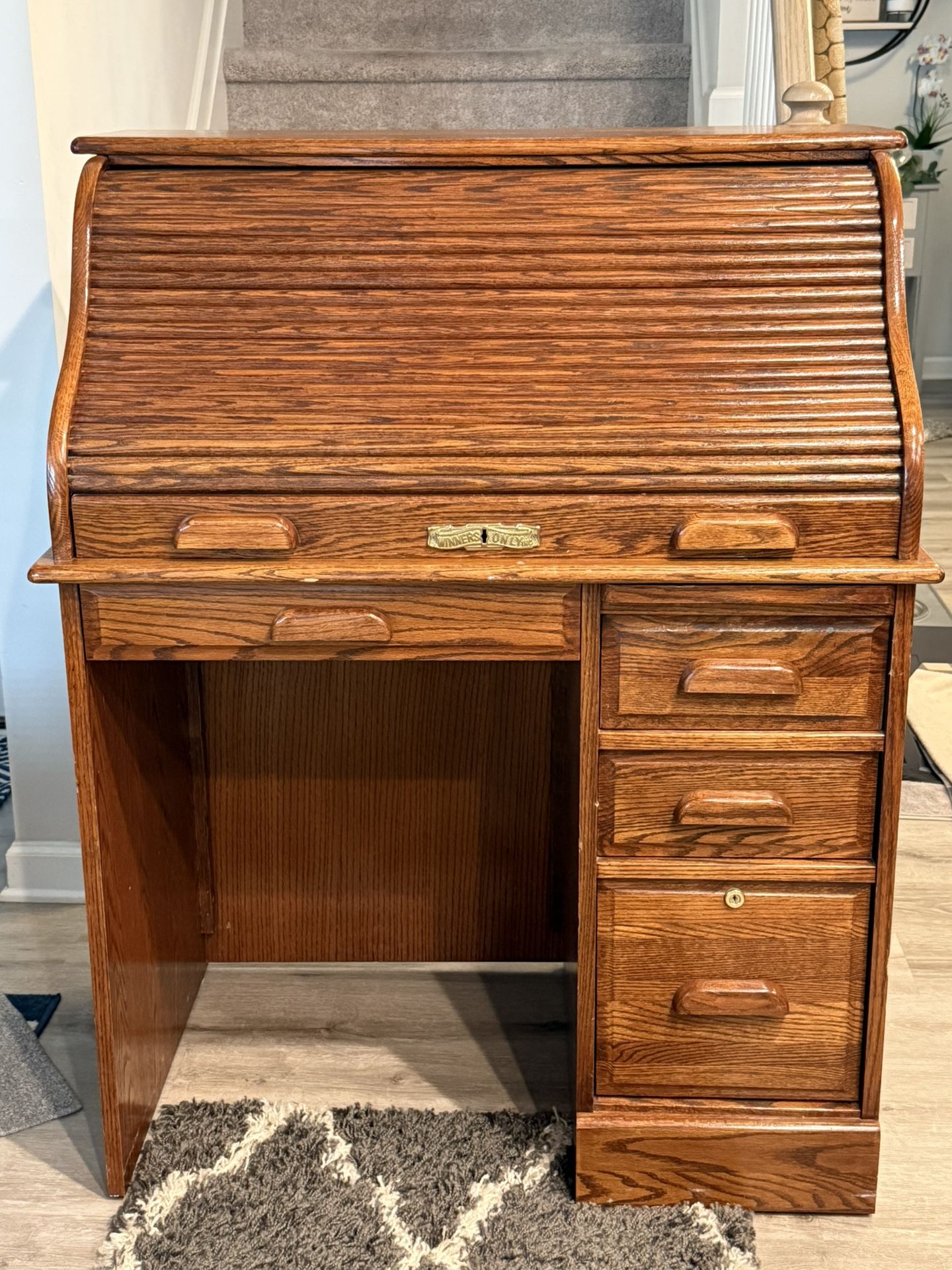 Oak desk