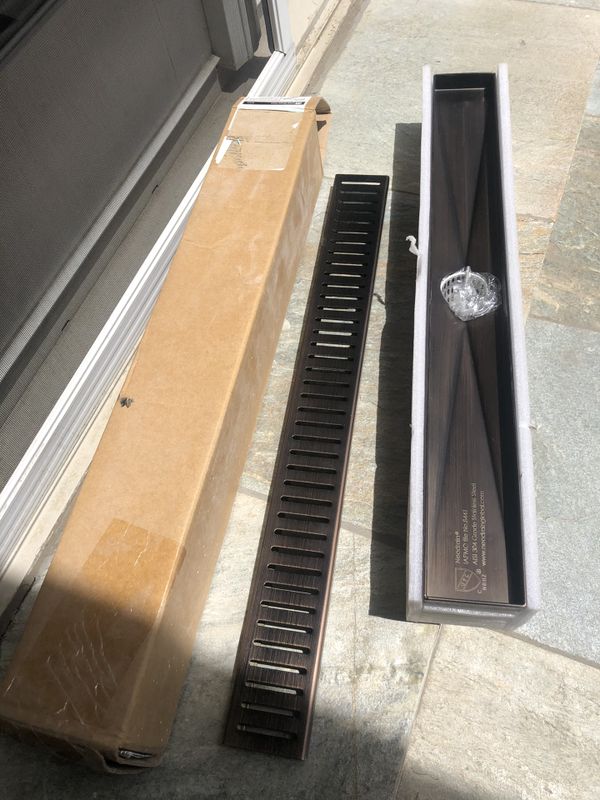 Neodrain 24” linear shower drain oil rubbed bronze for Sale in Burbank, CA OfferUp