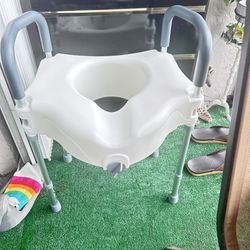 Handicap Adjustable Above Seat Toilet