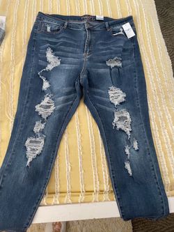 Plus size denim