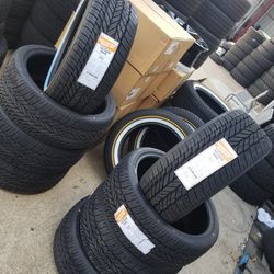245/35r20  Vogue Tire White And Gold For Sale