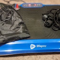 Blue - LifePro Vibration Plate Exercise Machine