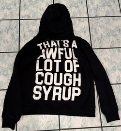 Awful Lot of Cough Syrup Sweater