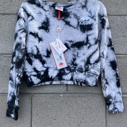 Kappa Black Tie Dye Sweatshirt 