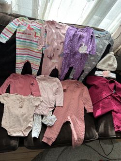 Baby Girl’s Clothes Bundle 12pcs Sz 12M Carters Rabbit Bear Rachel Zoe