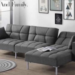 GREY SECTIONAL 