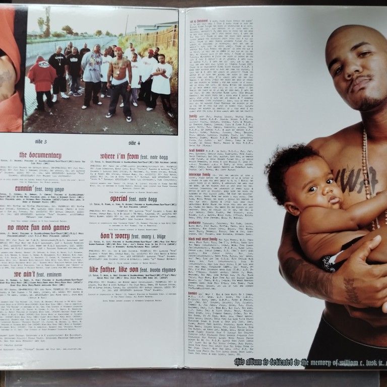 The Game The Documentary Interscope Records B0003562 001 Vinyl Hip Hop