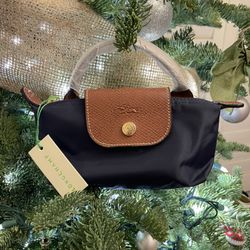 Navy blue Mini Longchamp