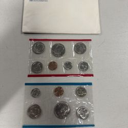 1980 Uncirculated Mint Coin Set