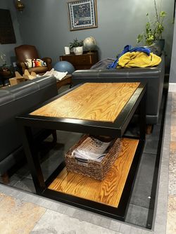 Handmade Modern Steel Coffee Table!