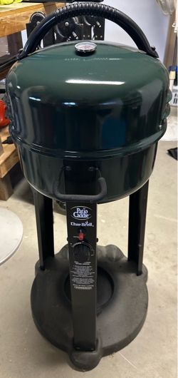 Char-Broil Patio Caddie Propane Grill – Green – Good Condition