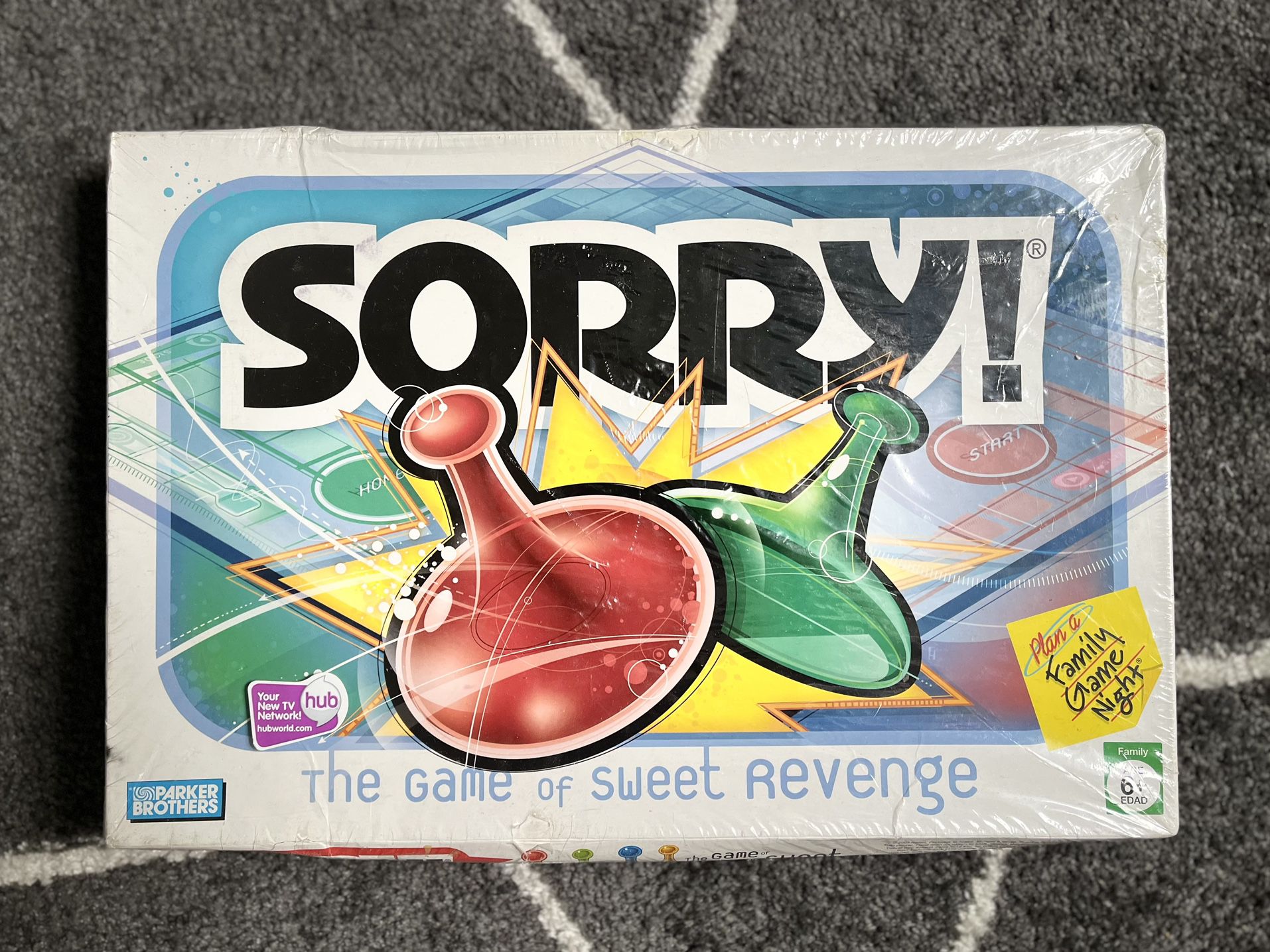 Sorry! The Game of Sweet Revenge Board Game 2005 ~ Parker Brothers ~ Complete