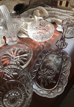 6 pieces crystal like New