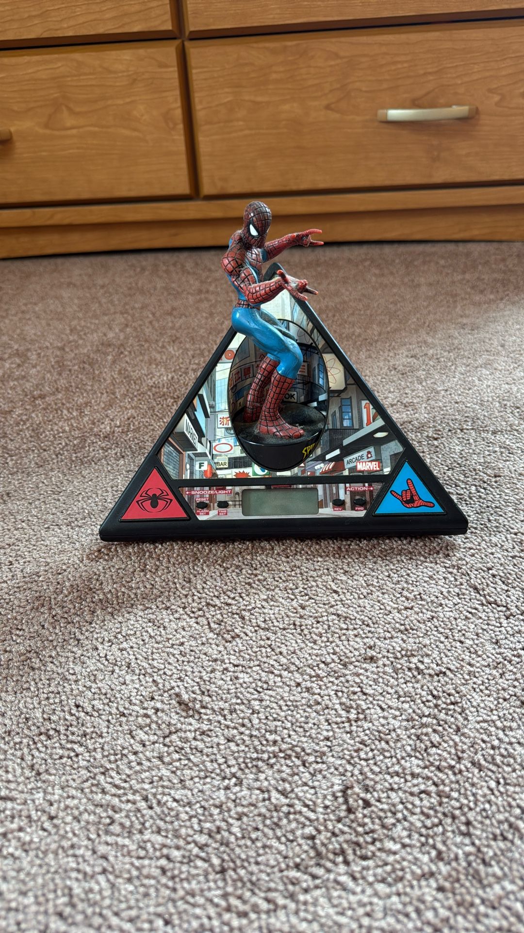 Spider-Man statue