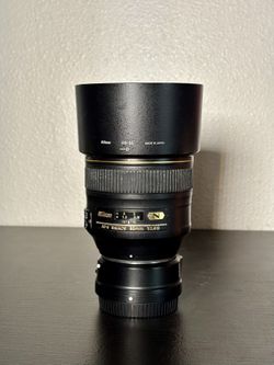 Nikkor 85mm F/1.4 F Mount With FtZ Adapter