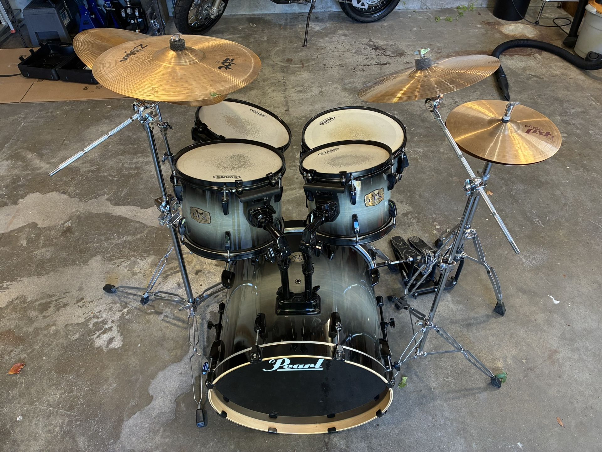 Pearl Export Series ELX Drum Set, 5 Piece