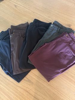Lot of 5 LuluLemon Men's ABC pants