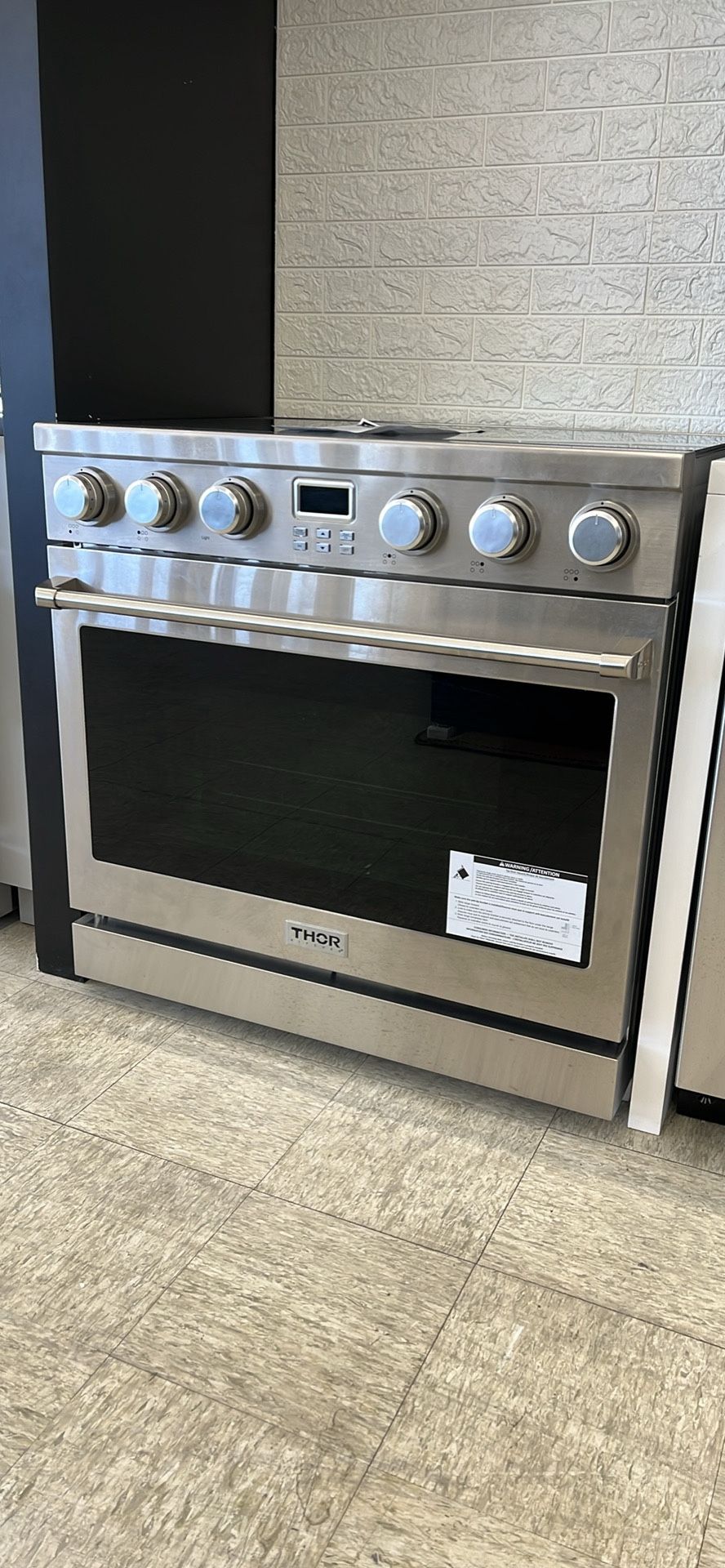 New 36” THOR Electric Range - Financing Available