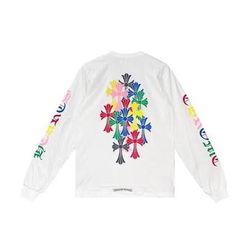 Long Sleeve Skittle Chrome Heart Shirts 