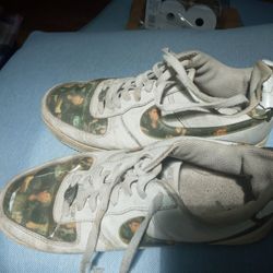 Rare Tony Montana Vintage Air Force Ones Low Tops 10.5