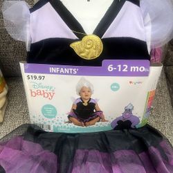 Toddler Halloween Costume Disney Ursula