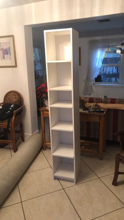 Bookcase. Tall And Narrow