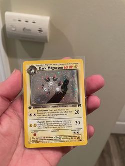 Pokémon Dark Magneton First Edition Holo