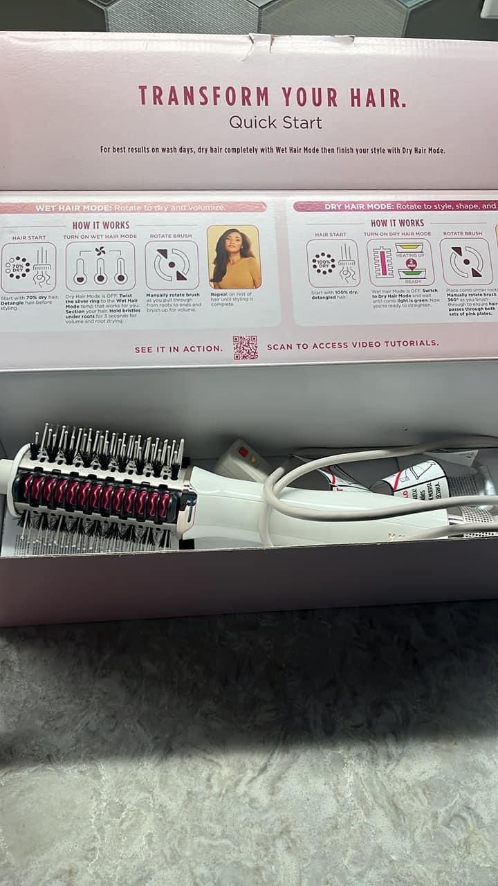 Shark Smooth Style heat Comb Straightener + Smoother